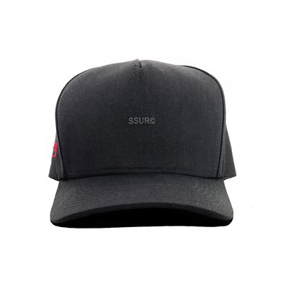 Кепка Ssur Trademark Logo Snapback Hat Black 20000006385 фото