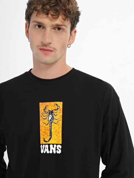 Лонгслів Vans Ying Tang Scorpion Long sleeve T-Shirt Black XL VN0008S8BLK1 фото